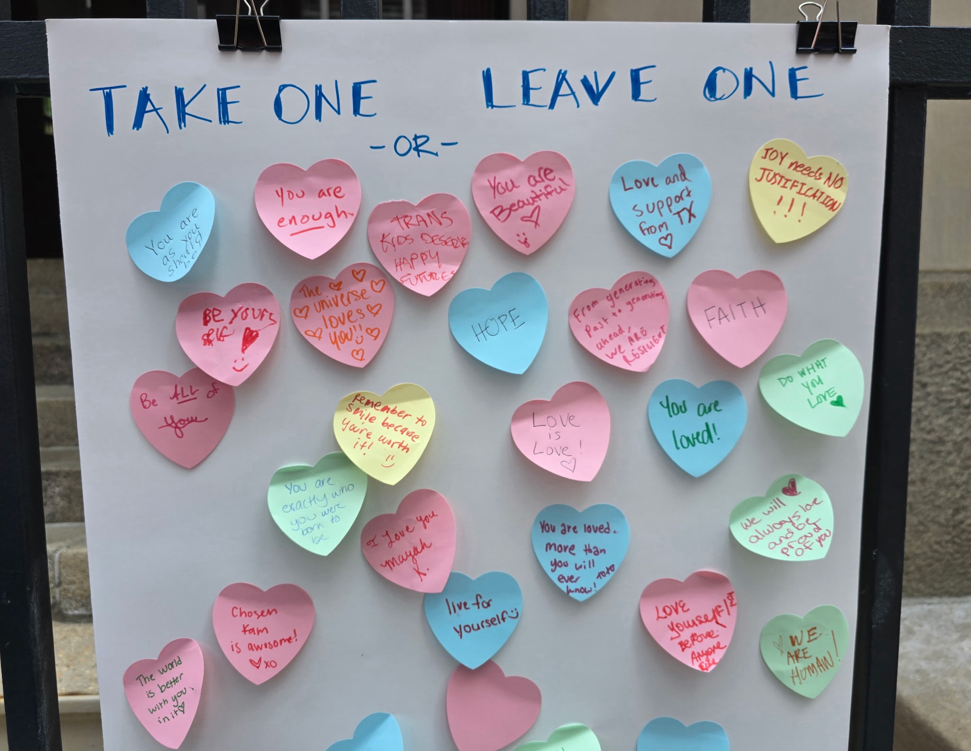 Take One or Leave One