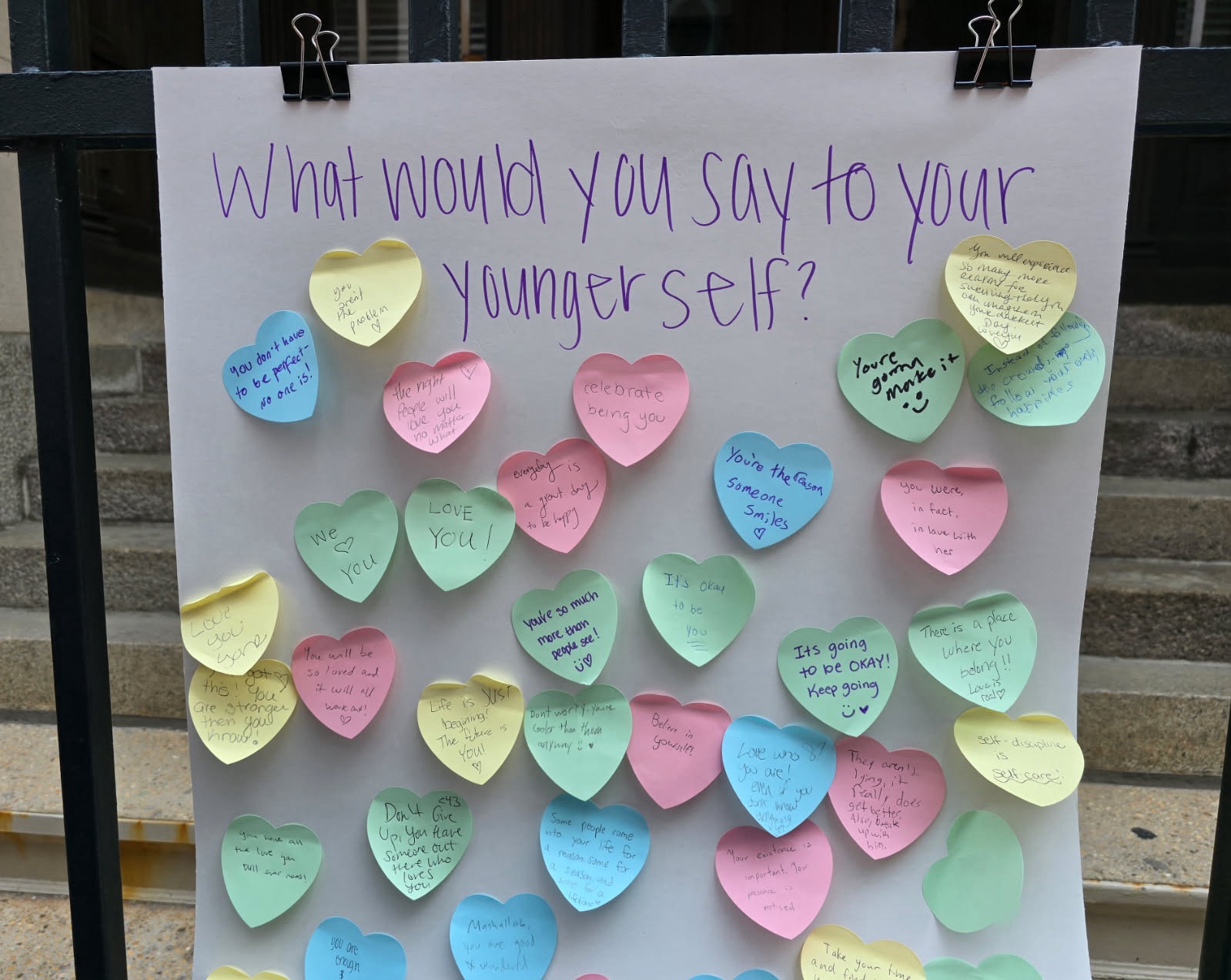 Messages to a Younger Self