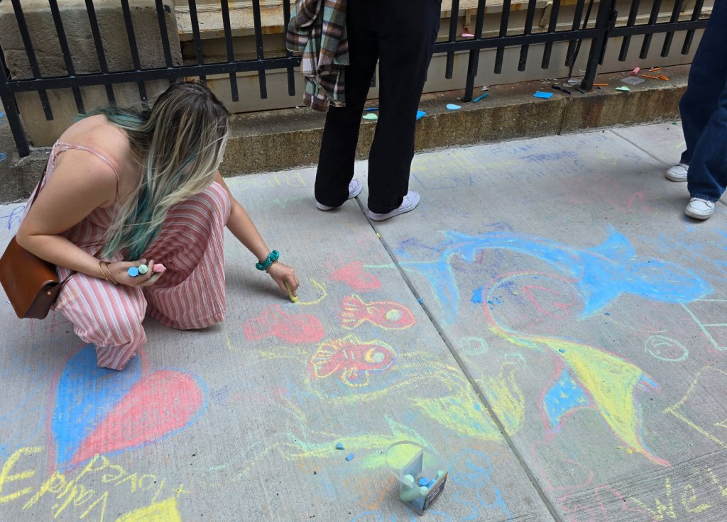 Creating a Sidewalk Drawing